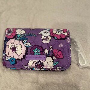 Vera Bradley RFID Small Bifold Wallet, Enchanted Garden